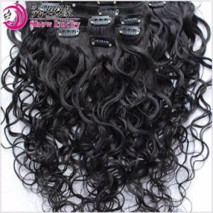 Top Quality 10A Unprocessed 100% Malaysian Virgin Hair Real Human Hair Clips in Remy Hair Extensions