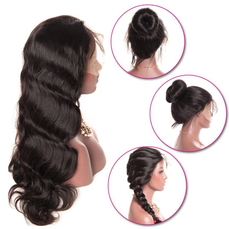 Factory Price Big Ocean Wave Brazilian Human Hair Wig