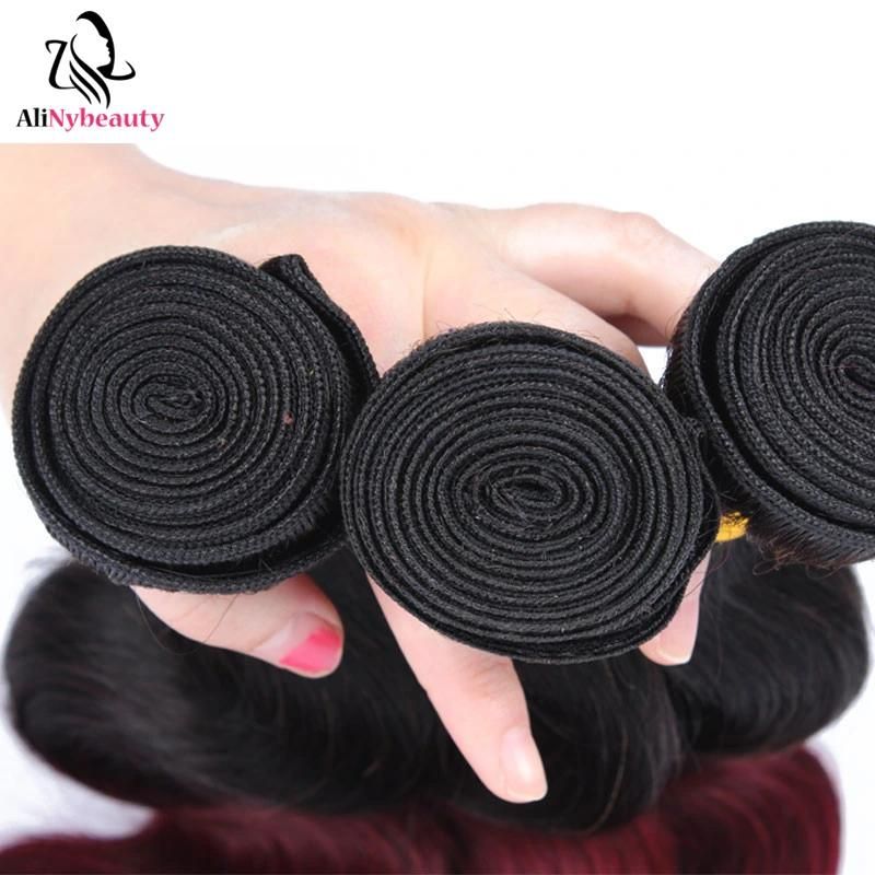 1b 99j Body Wave 100% Human Hair