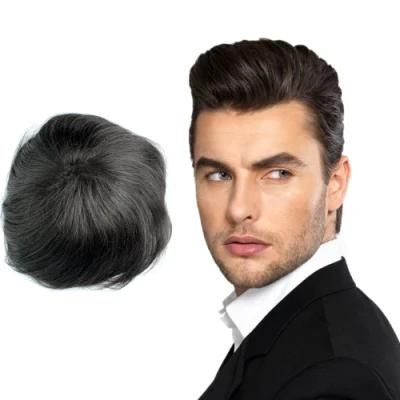 High Qaulity Forehead Men Wigs Human Hair, Men Natural Hair Wig, Male Hair Wigs Toupee