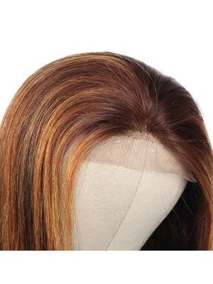 Factory Transparent Lace Front Wig Human Hair Straight Wigs Lace Front Wig for Black People