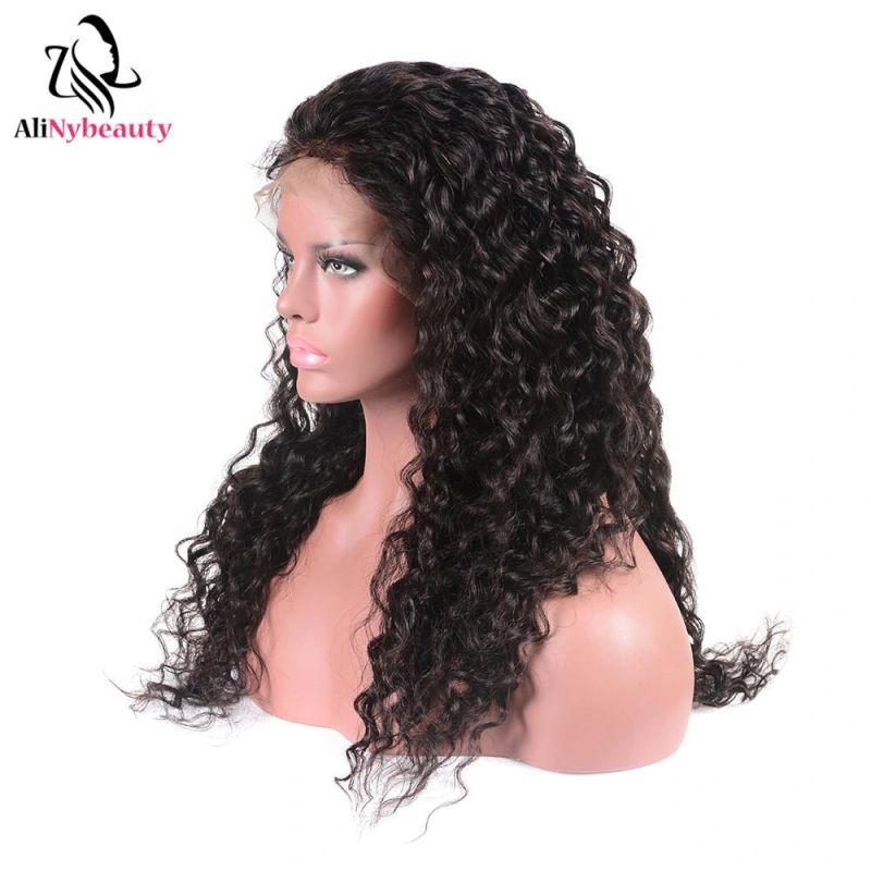 Unprocessed Cuticle Aligned Virgin Indian Hair 360 Frontal Lace Wig