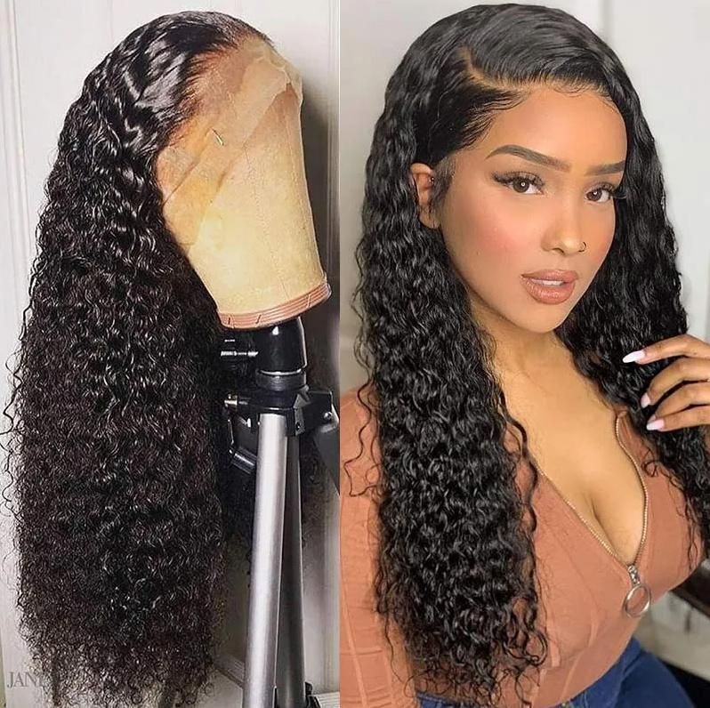 Raw Brazilian Virgin Hair HD Lace Front Wig with Baby Hair