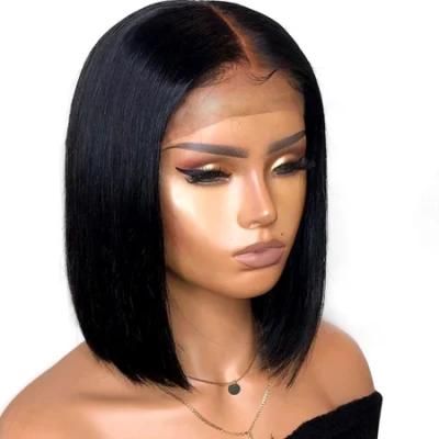 10 Inch Straight Bob Human Hair Wigs 13X4 Lace Closure Bob Wigs Straight Short Bob Wig Lace Frontal Human Hair Wigs