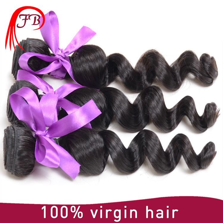 Top Quality Mongolian Loose Wave Human Hair Virgin Produces