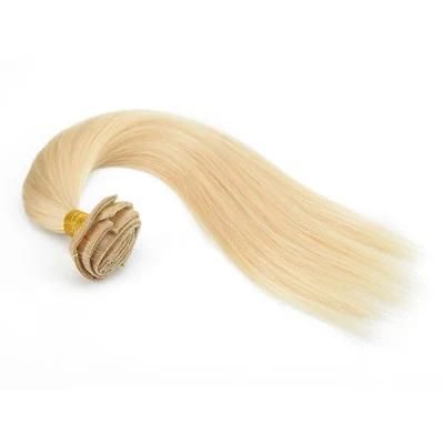 Chinese Remy Hair Blond Clip-in Hair Replacement