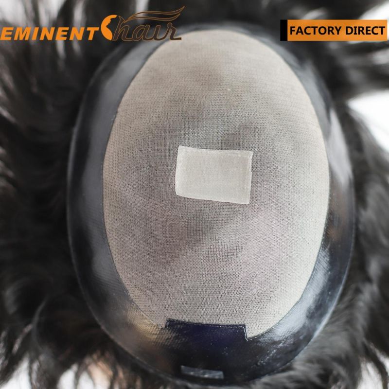 Factory Direct Remy Hair Mono Hair System for Men