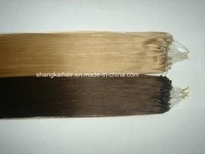 Pre-Bonded Micro-Ring Loop Straight Remy Human Hair Extension