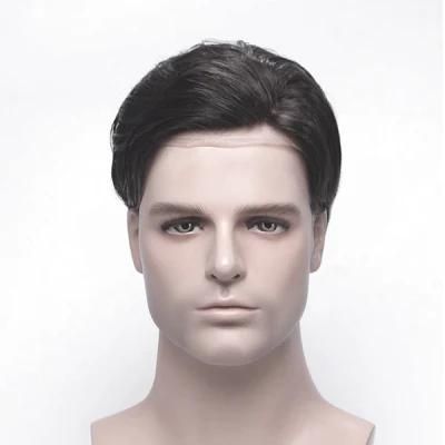 Human Hair Natural Hair Piece - with Undetectable Base Giving a Natural Finish