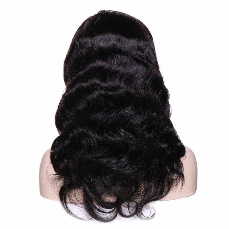 Full Lace Human Hair Wigs for Women Brazilian Transparent Full Lace Body Wave Wig 12 Inches