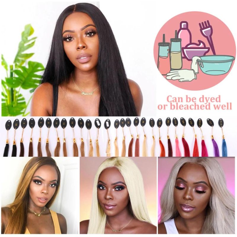 Straight Raw Virgin Human Hair Bundle Unproccessed Human Remy Hair Weave for Women Natural Color Double Weft