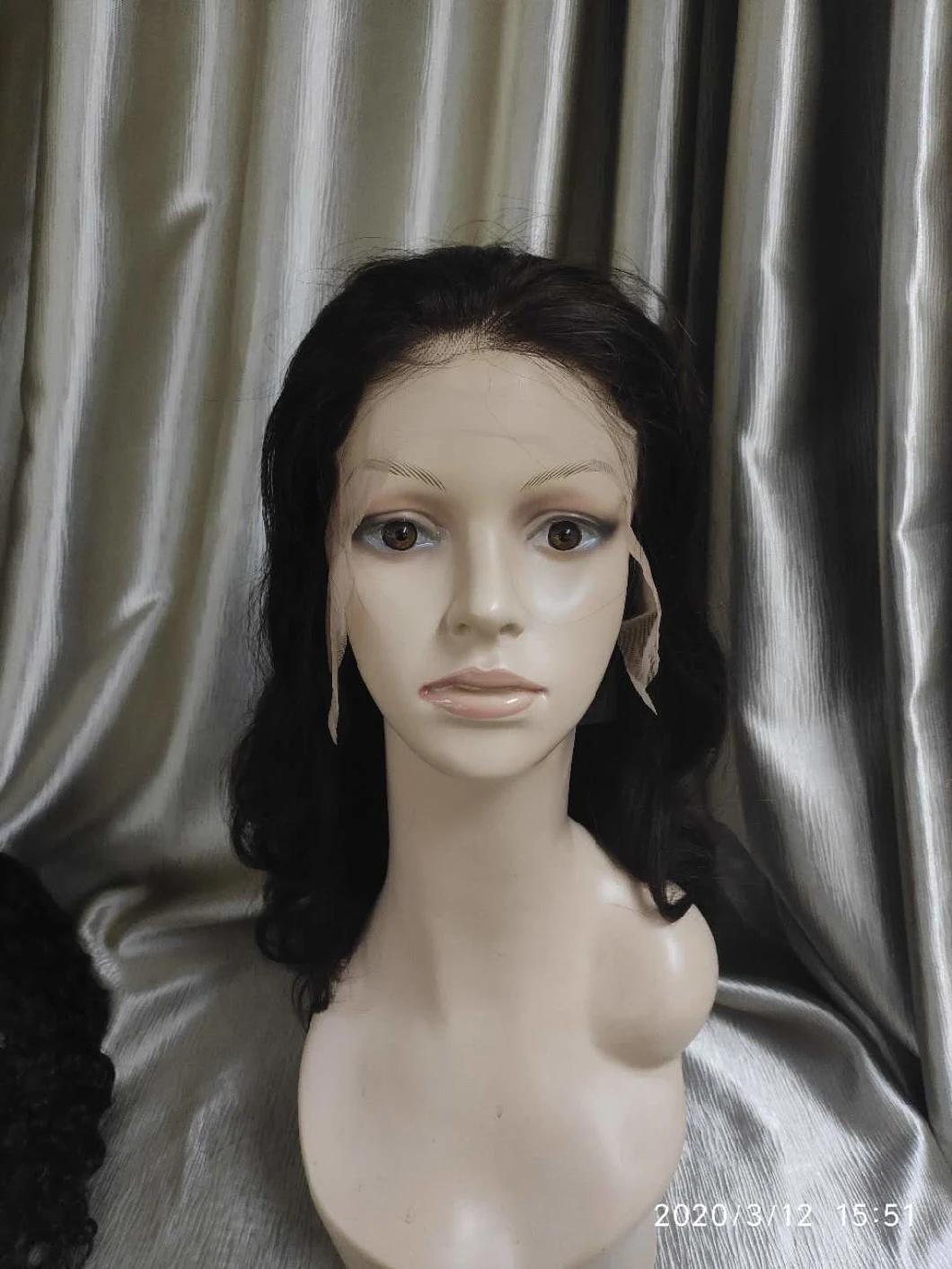 Wholesale Price Brazilian Extension HD Swiss Full Lace Front Wig