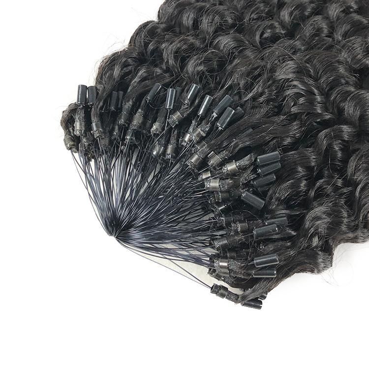 Remy Virgin Brazilian Hair Extension Micro Rings Human Hairtop Quality Wholesale