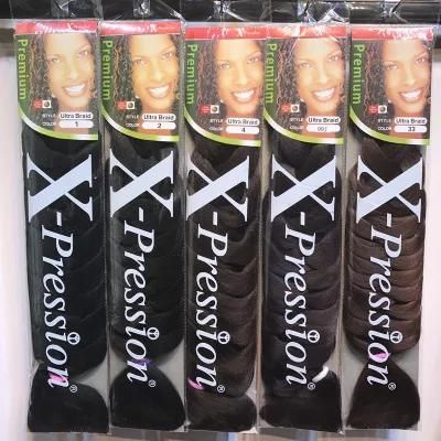 Hair Braid Jumbo Braid Synthetic Hair, Braid Hair Package, Braiding Hair X-Pression