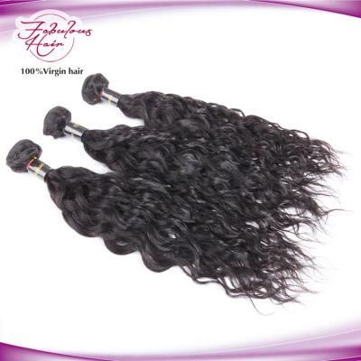 100% Natural Virgin Human Hair with Natural Wave