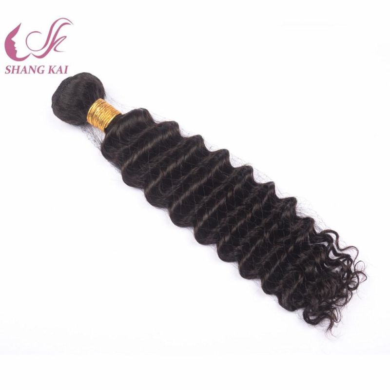 Deep Wave Hair Bundles 100% Brazilian Human Hair Weft