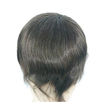 Ljc989 Skin Gause Edge Mens Hair Toupee