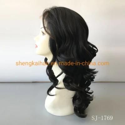 Wholesale Bulk Good Quality Handtied Heat Resistant Lace Front Wigs for Women 596