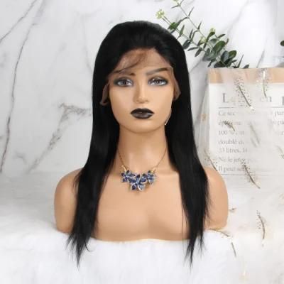 Wholesale Natural Color HD Transparent Straight Virgin Unprocessed Human Hair Wig