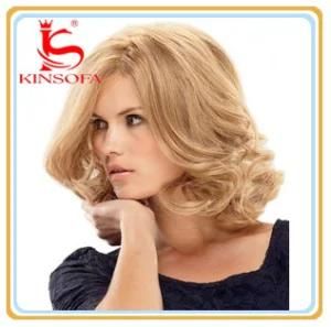 Human Hair Full/Front Lace Wigs Wave Short Hair Wig