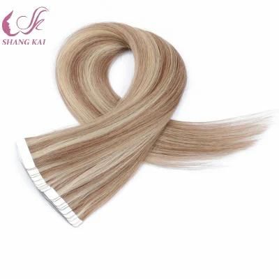 Wholesale Brazilian Remy Silk Straight Virgin Tape Hair Extension