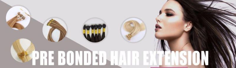Keratin Nail/Flat/Stick Tip Hair Extensions 100% Real Remy Human Hair
