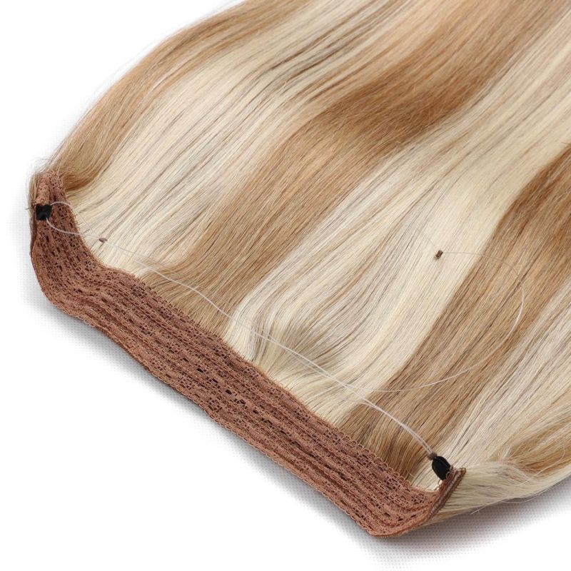 100% Remy Human Hair Fish Thread Hair Extensions
