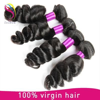 Loose Wave Brazilian Remy Human Hair Weft Factory
