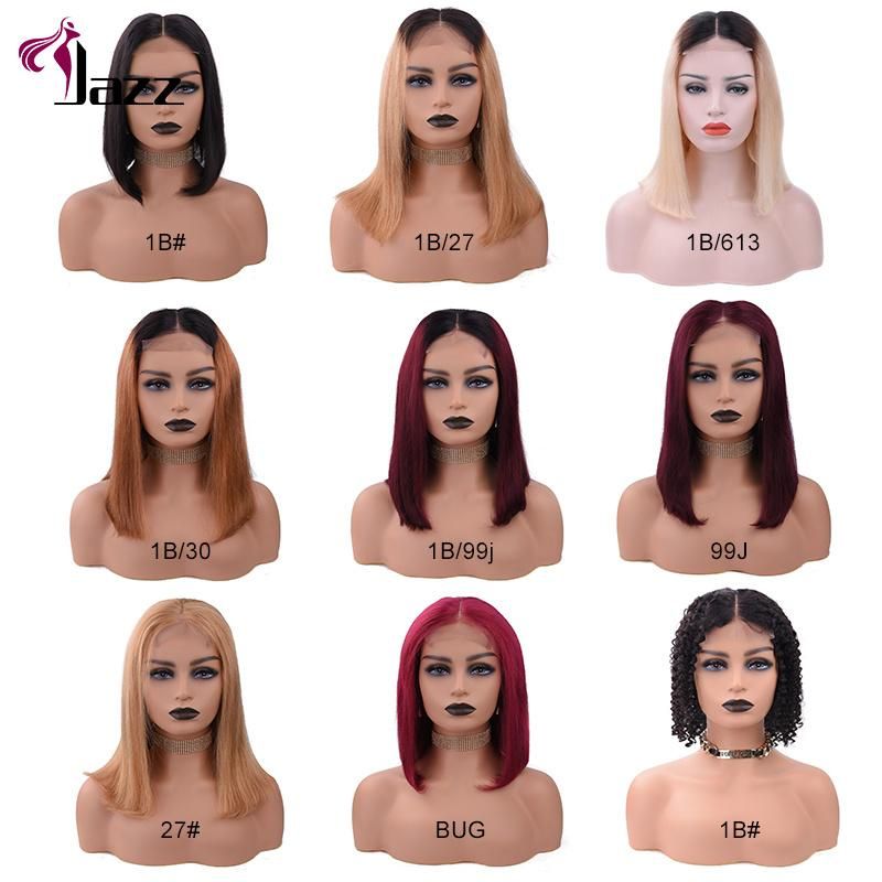 4X4 13X4 13X6 100% Brazilian HD Lace Front Human Hair Wigs, 180% Density Pre Plucked Lace Closure Frontal Wigs for Black Women