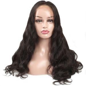 18inch Lace Front Wig Virgin Remy Human Hair Black Wave