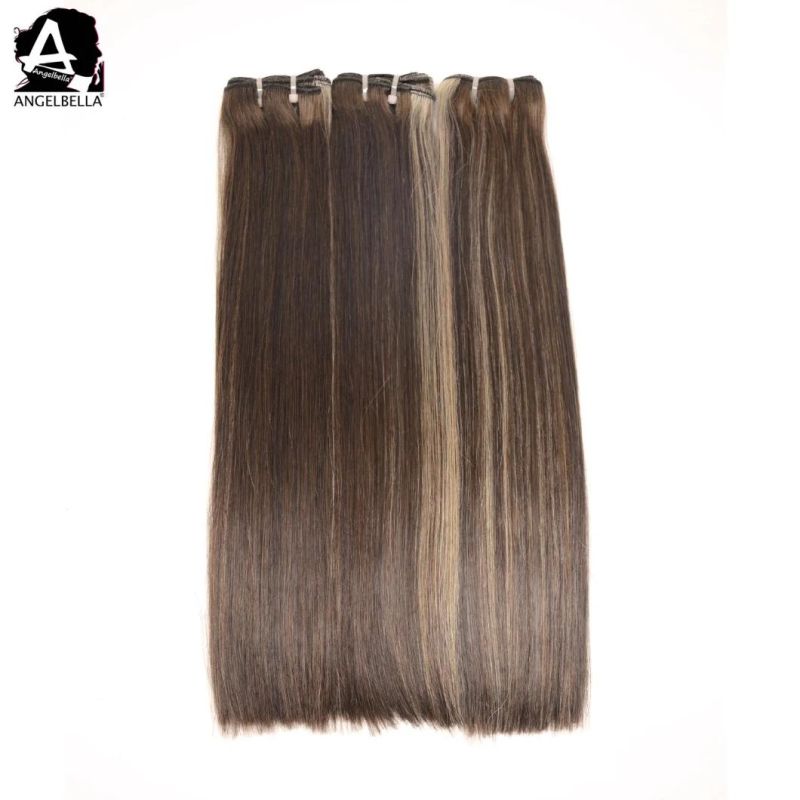 Angelbella Premium Quality Human Hair Bundles Full Cuticle Aligned Virgin Hair Remy Human Hair Weft