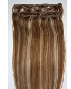 Clip in Hair Extensions 100% Human Hair