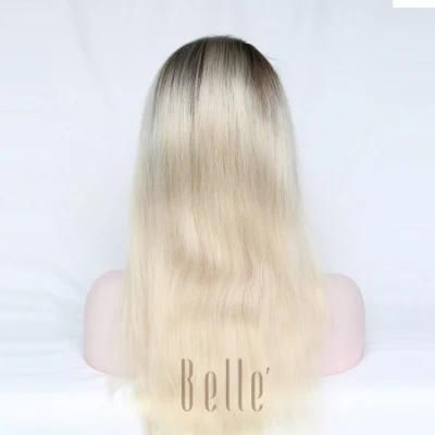 Belle Super Natural Parting Human Hair Handtied Lace Front Wig