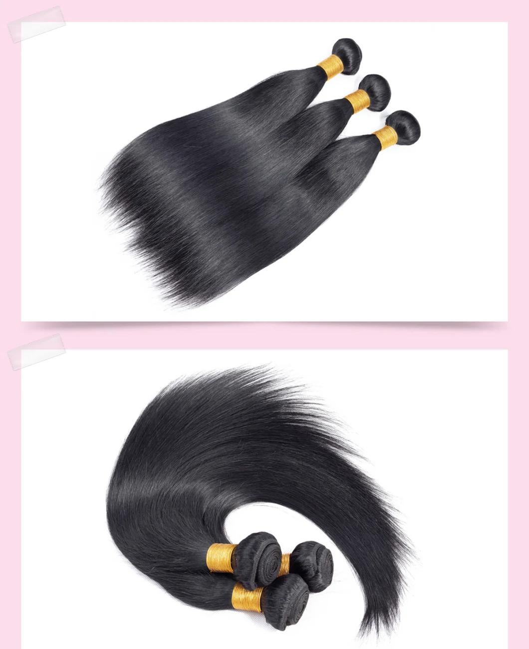 Brazilian Human Hair Remy Hair Extension Straight Bundle