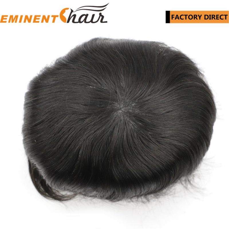 Factory Direct Hair System Human Hair Skin Hairpiece