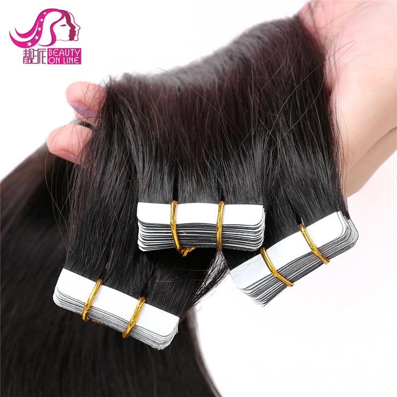 100% Virgin Human Hair Extension Tape Hair