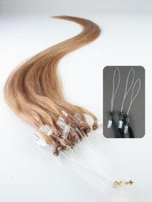 Micro Loop Hair Extensions Easy Loop 1g Micro Bead Brazilian Hair Extension Double Bead Brazilian Micro Ring Loop Hair Extension (AV-RH00-27)