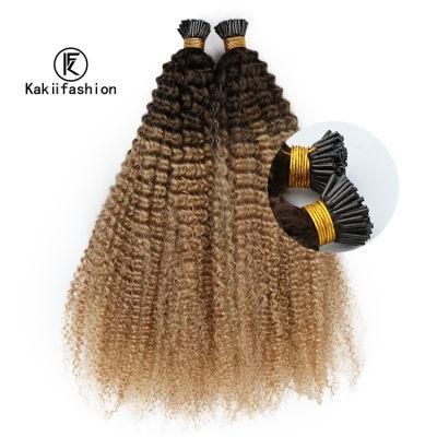 I Tip Hair Extension Install by Micro Beads Ombre Color Raw Indian Virgin Hair Vendors Curly