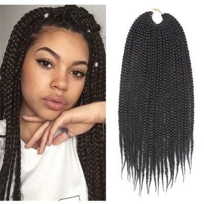 Synthetic Crochet Braiding Senegalese Twist Low Temperature Fiber Hair Extension