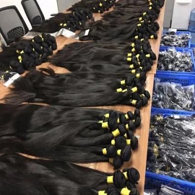 10&quot;-40&quot; Human Hair Extension Vendor Virgin Brazilian Human Hair Weaves Bundles Wholesale Raw Virgin Cuticle Aligned Hair