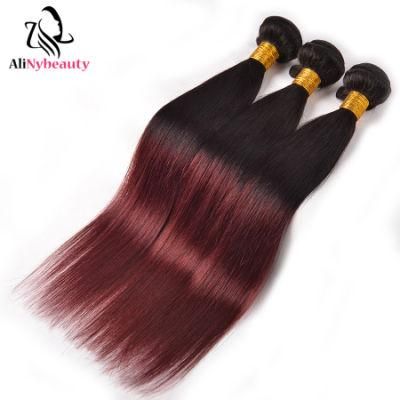 Alinybeauty Natural Straight Color 1b 99j Brazilian Hair