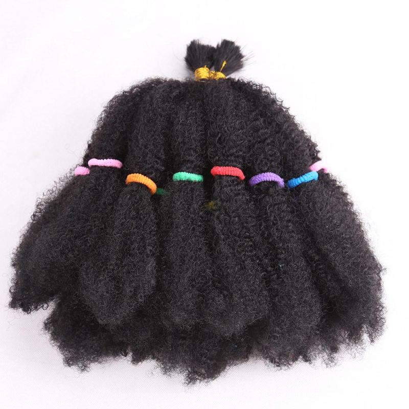 18inch Synthetic Marley Braids Hair Crochet Ombre Afro Kinki Kanekalon Synthetic Hair Braids