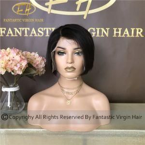 Luxury Chinese Virgin/Remy Human Hair Full/Frontal Lace Wig with No Shedding