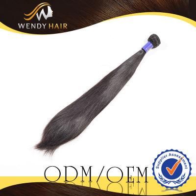 Full and Black Color Virgin Brazilian Silky Straight Hair