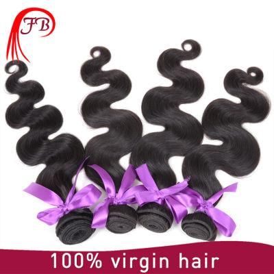 7A Grade Virgin Indian Human Hair Body Wave Natural Color