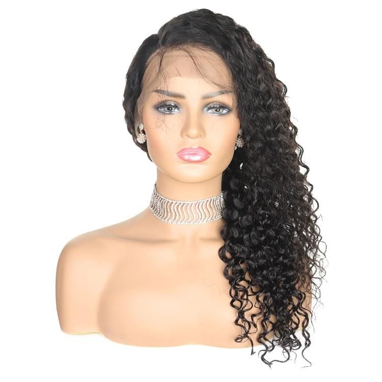 Wholesale 4X4 Deep Wavy Lace Frontal Human Hair Wigs