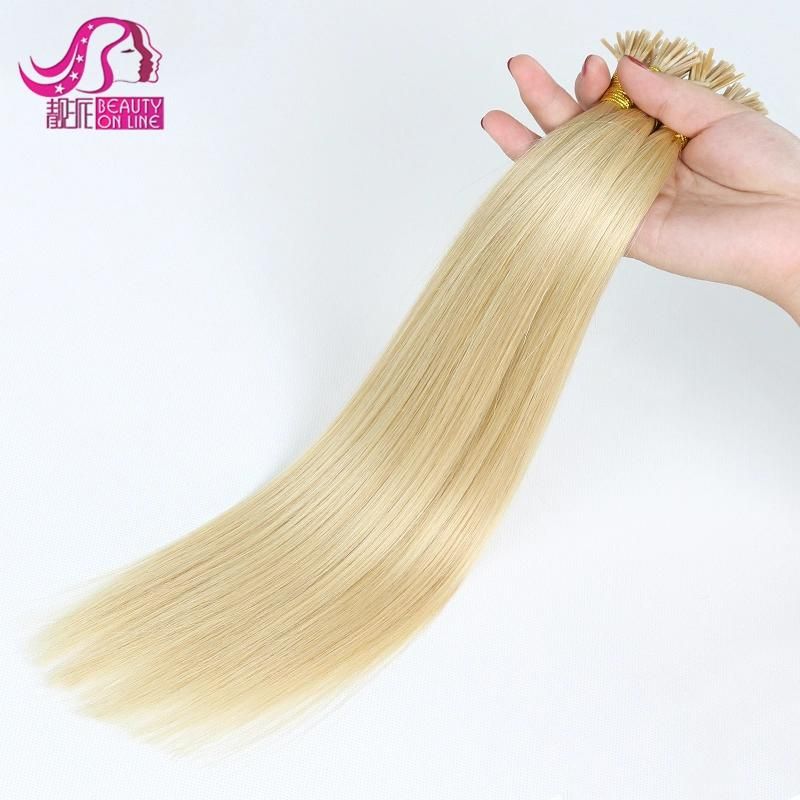 Xuchang Factory Price Best Quality I-Tip Hair Extensions Human Hair