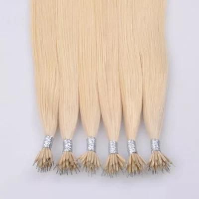 Qingdao Factory 100% Human Hair 1g Nano Human Hair Extensions.