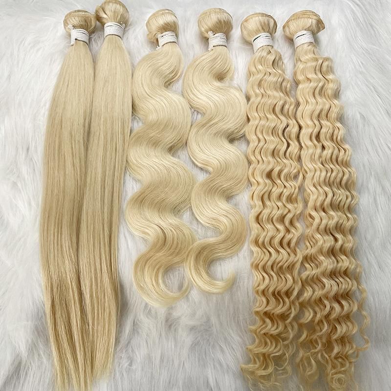 Wholesale 613 Blonde Hair Bundles Cheap Peruvian Pure Virgin Hair Wig 100% Best Natural Brazilian Remy Weft Human Hair Extension Weave