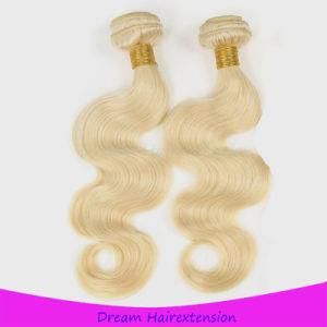 Soft and Smooth Color 613# Brazilian Hair Body Wave Platinum Blonde Hair